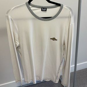 D&G LONG SLEEVE COTTON SHIRT SIZE M
